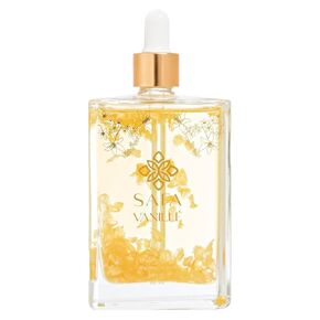 SAFA Vanillé Oil - Organic Oil for Face, Body, Hair, Nails & Aromatherapy | Natural Blend of Vanilla Planifolia Fruit Extract, Arabian Jasmine Petals, Moroccan Argan, Sweet Almond, Vitamin E, & Apricot Oil | Moisturizer for Women & Men