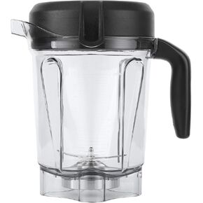 Blender Container, 2L Transparent Food Fruit Blender Container Cup with Blade and Lid Replacement Accessories for Home Party Making Frozen Drinks and Smoothies