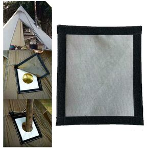 1 pcs Tent Stove Jack Fire Resistant Pipe Vent Accessory Your Flue Hot Keep Use