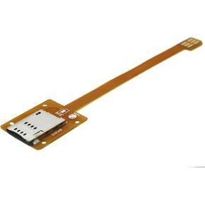 Sintech Micro SIM 3G 4G Card Male to Standard UIM SIM Female Extension Flat FPC Cable Extender 15cm