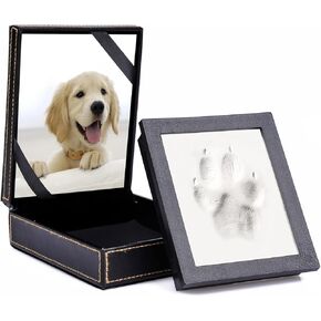 PCS Paw Print Kit, Dog Paw Print Kit Keepsake, Paw Print Mold for Dogs and Cats, Clay Paw Print Kit for Dogs Large