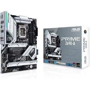 ASUS Prime Z690-A LGA 1700(Intel 12th) ATX Motherboard (16+1 DrMOS,PCIe 5.0,DDR5,4X M.2, Intel 2.5 Gb LAN,USB 3.2 Gen 2 Front Panel Type-C,Thunderbolt™ 4,Aura Sync RGB Lighting) in Saudi Arabia