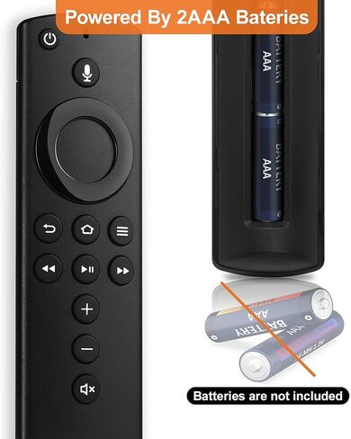 Voice Replacement Remote Control (2nd Gen) fit for Fire Smart TVs Stick 4K, Smart TVs Stick Lite, Smart TVs Stick (2nd Gen), AMZ Smart TV Cube(1st Gen/2nd Gen), Smart TV 3rd Gen in Kuwait