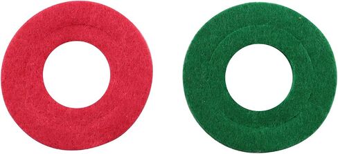 RLECS 12 Pairs Red and Green Battery Terminal Protector Pads Fiber Washers Vehicle Thick Felt Fiber Washer Ring Mat in Saudi Arabia