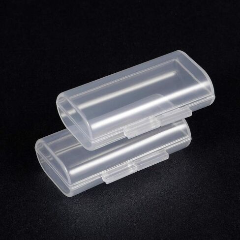 uxcell 5 Pcs Battery Storage Case Holder Storage Transparent 2 x AAA Batteries Capacity in Saudi Arabia