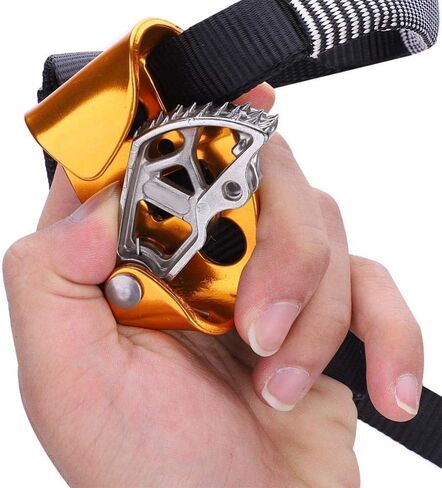 Foot Ascender Pedal Type Rope Grab Riser for Safety Outdoor Mountaineering Tree Rock Climbing (for Right Foot) in Saudi Arabia