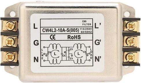 CW4L2-20AT مرشح EMI للطاقة، وحدة مرشح الطاقة، مرشح خط الطاقة أحادي الطور، محطة تصفية EMI 115 فولت/250 فولت in Saudi Arabia
