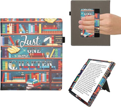 kwmobile Case Compatible with Pocketbook InkPad Eo/Bigme InkNote Color+ Case - Cover for eReader with Magnetic Closure - Grey in Saudi Arabia