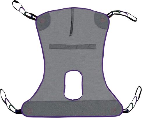 Patient Aid Full Body Mesh Commode Patient Lift Sling, 110 to 200 lbs Weight Capacity (Medium) in Kuwait