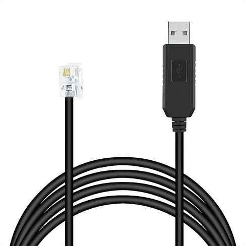 Radar Detector Cable, USB to RJ11 Plug Cable,for Uniden R1 R3 R4 R7 R8 Beltronics Cobra Whistler Radar Detector,Replacement Power Cable for Radar Detectors (USB to RJ11 3.3FT) in Saudi Arabia