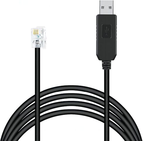 Radar Detector Cable, USB to RJ11 Plug Cable,for Uniden R1 R3 R4 R7 R8 Beltronics Cobra Whistler Radar Detector,Replacement Power Cable for Radar Detectors (USB to RJ11 3.3FT) in Saudi Arabia