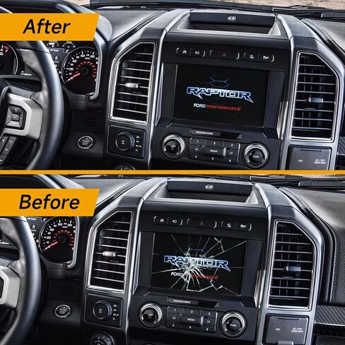 Bruce & Shark 12 بوصة شاشة عرض جهاز التتبع بالراديو SYNC 4 يناسب Ford F150 F-150 F250 F-250 2021 2022 2023 2024، استبدال # ML3T-18B955-AF in Kuwait