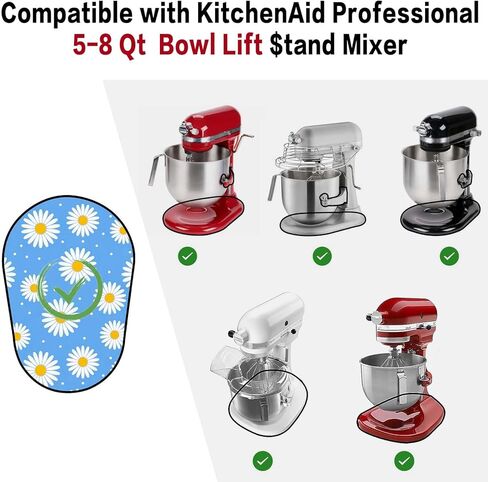 حصيرة منزلقة متوافقة مع خلاط حامل رفع الوعاء كيتشن إيد 6/7/8 لتر. in Kuwait