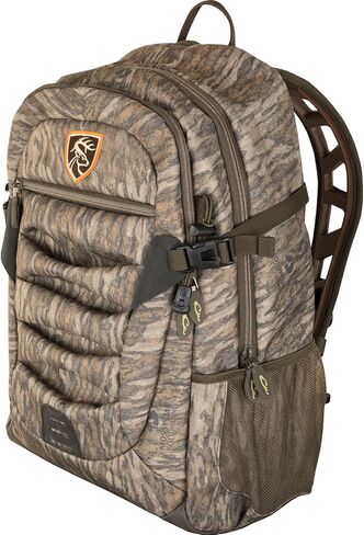 Drake Waterfowl حزمة يومية غير نموذجية للصيد قابلة للتعديل واسعة 20 بوصة × 12 3/4 بوصة حقيبة ظهر مخفية مع ظهر وأشرطة مبطنة، موسي أوك بوتوملاند in Saudi Arabia