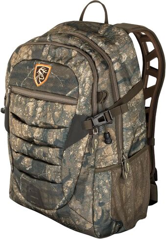 Drake Waterfowl حزمة يومية غير نموذجية للصيد قابلة للتعديل واسعة 20 بوصة × 12 3/4 بوصة حقيبة ظهر مخفية مع ظهر وأشرطة مبطنة، موسي أوك بوتوملاند in Saudi Arabia