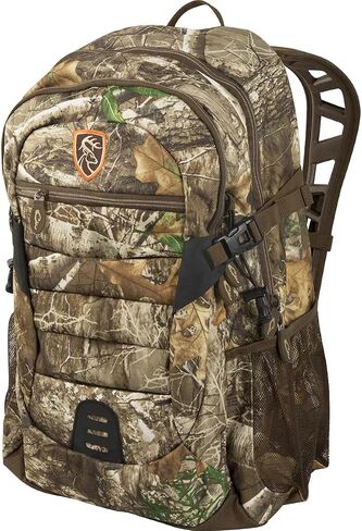 Drake Waterfowl حزمة يومية غير نموذجية للصيد قابلة للتعديل واسعة 20 بوصة × 12 3/4 بوصة حقيبة ظهر مخفية مع ظهر وأشرطة مبطنة، موسي أوك بوتوملاند in Saudi Arabia