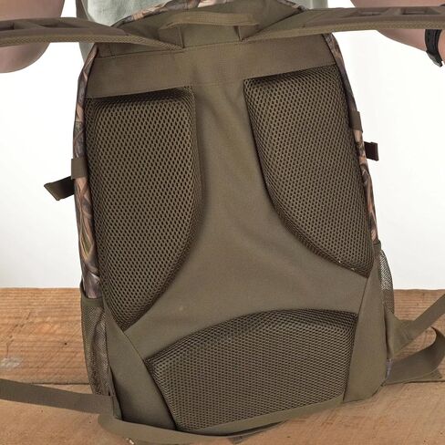 DRAKE Camo Rugged Water-Resistant Versatile Waterfowl Hunting Everyday Carry Daypack w/Padded Backing - 18.5"Hx11.5"Wx8.5"D in Saudi Arabia