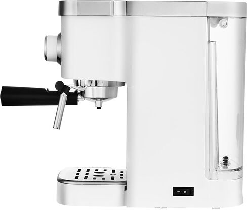 VEVOR Espresso Coffee Machine, 15Bar Semi-Automatic Espresso Maker with Milk Frother Steam Wand, Professional Cappuccino Latte Machine with High-Power Boiler & Removable Water Tank, NTC Control System in Saudi Arabia