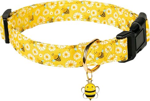 Cute Cotton Dog Collar for Small Medium Large Dogs Special Design Cute Pink Strawberry Dog Collar for Girl Female Dogs Soft Adjustable Strawberry Puppy Collars for Girl Female Dogs Pet Collar in Saudi Arabia