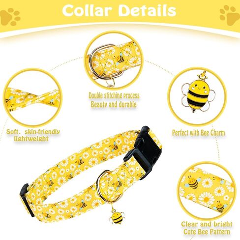 Cute Cotton Dog Collar for Small Medium Large Dogs Special Design Cute Pink Strawberry Dog Collar for Girl Female Dogs Soft Adjustable Strawberry Puppy Collars for Girl Female Dogs Pet Collar in Saudi Arabia