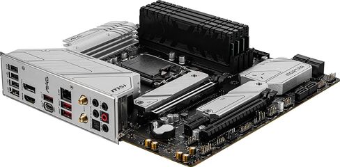 MSI لوحة ام للالعاب B660M مورتر واي فاي DDR4 من ماج (ام ايه تي اكس، انتل كور الجيل 12، مقبس ال جي ايه 1700، DDR4، منفذ PCIe 4، شبكة LAN 2.5G، فتحات M.2، واي فاي 6) in Saudi Arabia
