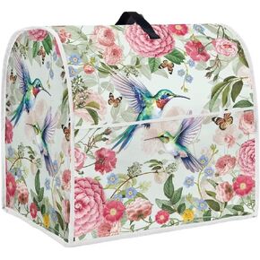 DISNIMO Almond Blossoms Tree Oil Painting Mixer Cover Dustproof Washable Mixer Cover Protection with Handle Pockets Home Kitchen Appliance Cover Stain Resistant Mixer Cover Organizers Cover