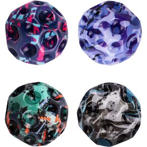 Space Bounce Ball, Super High Bouncing Moon Foam Balls for Adults Improve Hand-Eye Coordination Sports Training