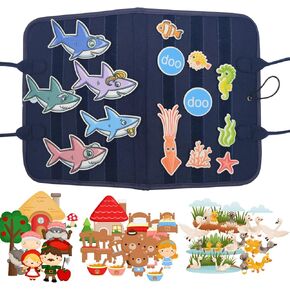 مجموعة قصص من لوح الفلانيل اللباد مكونة من 4 قطع للأطفال الصغار، قطع من ألواح الفلانيل اللباد مع لوح الفلانيل اللباد لنشاط لوح اللباد في الفصل الدراسي لمرحلة ما قبل المدرسة، قصة لوح الفلانيل من اللباد لمرحلة ما قبل المدرسة in Kuwait