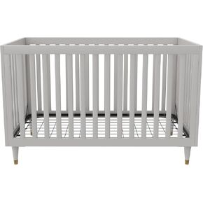 سرير أطفال روان فالي فلينت 3 في 1 من ليتل سيدز، أبيض/أسود مع أرجل خشبية in Kuwait