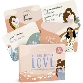 Lulu & You Affirmation Cards with Words of Encouragement and Support for New Moms - Perfect Postpartum Gifts for Mom and New Mom Essentials - Welcome Home Mama