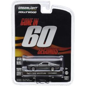 Greenlight 44742 Gone in 60 Sixty Seconds (2000) “Eleanor" 1967 Ford Mustang Shelby GT500 1/64 Scale in Kuwait