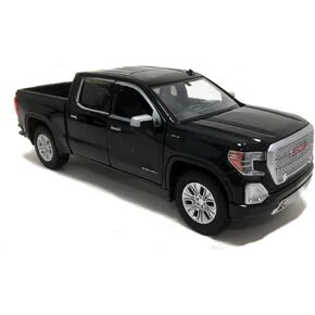 2019 GMC Sierra 1500 Denali Crew Cab Pickup Truck Black 1/24-1/27 Diecast Model Car by Motormax 79362