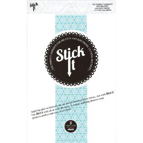 Stick It Large Size die-Cut Adhesive (5 Sheet Pack - 8" x 12")