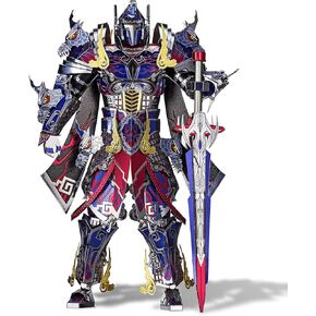 Piececool 3D Metal Puzzles Mecha Model Kits-The Titan Figure Model Building Blocks Kits for Adults, DIY Brain Teaser 3D Puzzle for Men Teen Students Hobbies Fidget Toys Gifts -157 Pcs