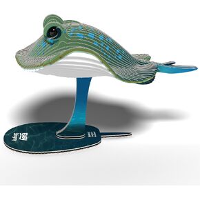 Eugy Stingray 3D Puzzle - 50 Piece Eco-Friendly Educational Toy Puzzle for Boys, Girls & Kids Ages 6+