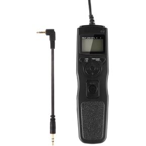Hersmay LCD Timer Shutter Release Camera Remote Control For Canon EOS 2000D 1300D 70D 77D 80D 90D EOS R R6 Mark II R6 R7 R8 R10 RP R100 M5 M6 Mark II Rebel T7 T6 T5 T8i T7i T6i T6s T5i T4i SL3 SL2 SL1