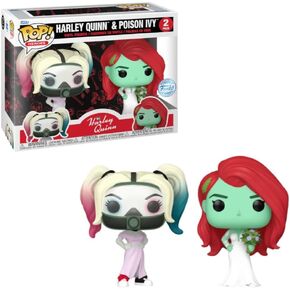 Pop! Heroes: Harley Quinn and Poison Ivy Wedding 2-Pack (Exclusive)