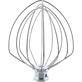 ELSOON KN256WW 6 Wire Whip Compatible with Kitchenaid 5-6QT Bowl-Lift Stand Mixer - Stainless Steel