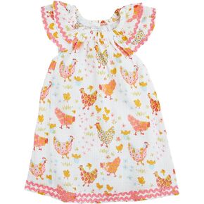 Mud Pie Baby Girl Chicken Dress