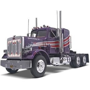 Revell 85-1506 1:25 Peterbilt 359 Conventional Tractor, Purple