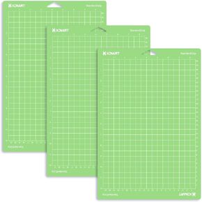 Xinart 8.5"x12" Cutting Mats for Cricut Joy Xtra Green Standard Adhesive Cutting mats for Cricut Joy Xtra (Standard Adhesive - 6mats)