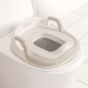 غطاء مقعد المرحاض للأطفال من مومن ليتل، مناسب للأولاد والبنات، مزود بمقابض، تصميم مضاد للانزلاق وواقي من الرذاذ in Kuwait