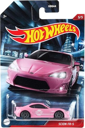 Hot Wheels Themed Auto Selection of Cult Racers, 1:64 Scale Vehicles with Authentic Details & Realistic Decos for Collectors & Kids 3 Years Old & Up in Saudi Arabia