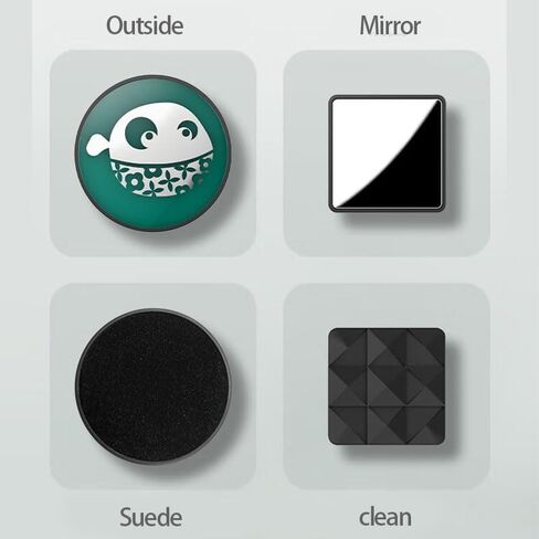 Aquarium Algae Cleaning Magnet Glass/Acrylic (Medium Magnetic) in Saudi Arabia