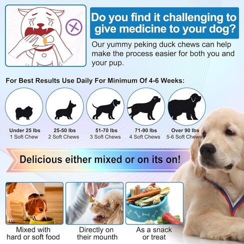 تخفيف حكة جلد الكلب، علاجات مضادة لحكة الكلاب، 150 قطعة تخفيف حساسية للكلاب، مضغ ناعم لتخفيف حكة الجلد، إنزيمات أوميغا 3، دعم مناعي محسّن والحساسية الموسمية (150 قطعة علاج مضادة لحكة الكلاب) in Kuwait