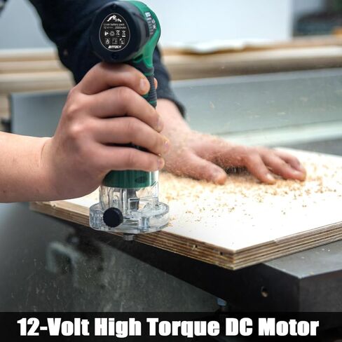 أداة توجيه حافة النخيل اللاسلكية ماكس 12 فولت من باتوكا، 2 قطعة 12 فولت 2.0 أمبير في الساعة بطاريات ليثيوم أيون وشاحن سريع متضمنة، مجموعة تشذيب خشبية خفيفة الوزن مع 4 قطع توجيه H10، حقيبة توجيه باتوكا إيفا in Kuwait