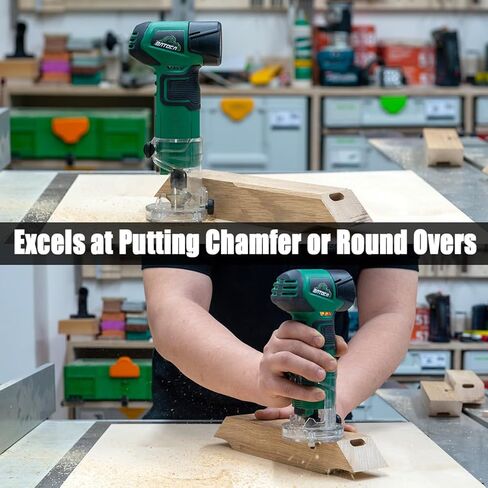 أداة توجيه حافة النخيل اللاسلكية ماكس 12 فولت من باتوكا، 2 قطعة 12 فولت 2.0 أمبير في الساعة بطاريات ليثيوم أيون وشاحن سريع متضمنة، مجموعة تشذيب خشبية خفيفة الوزن مع 4 قطع توجيه H10، حقيبة توجيه باتوكا إيفا in Kuwait