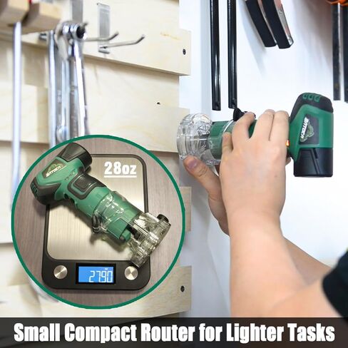 أداة توجيه حافة النخيل اللاسلكية ماكس 12 فولت من باتوكا، 2 قطعة 12 فولت 2.0 أمبير في الساعة بطاريات ليثيوم أيون وشاحن سريع متضمنة، مجموعة تشذيب خشبية خفيفة الوزن مع 4 قطع توجيه H10، حقيبة توجيه باتوكا إيفا in Kuwait