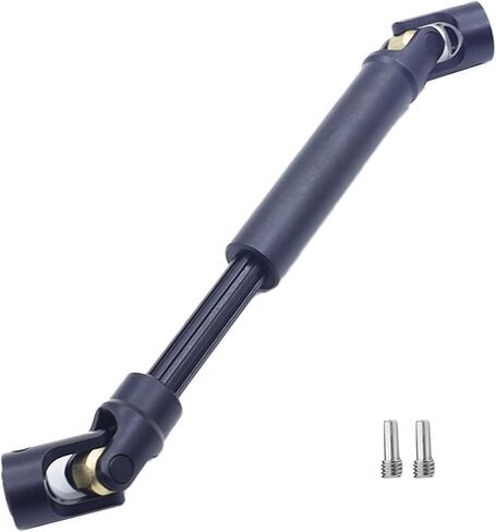 Stainless Steel Driveshaft with Black Coating Heavy-Duty Drive Shaft for TRX4 Axial SCX10 90046 AXI03007 Redcat Gen 8 RC 1/10 Crawler Car Upgrade Accessories(95-130MM) in Saudi Arabia