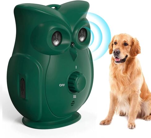 Bark Control Device Ultrasonic Anti Barking Device, 2023 Newest Stop Dog Bark Deterrents with Adjustable Ultrasonic Level Control Sonic Bark Deterrents Up to 50FT Range Safe for Dogs in Kuwait